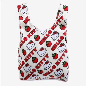 🍓 Hello Kitty Strawberries Waffle Shopper Tote 🍓